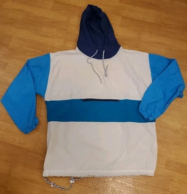 Vtg Men's Eddie Bauer Pullover Windbreaker 90's Nylon Medium - Image 1 of 4