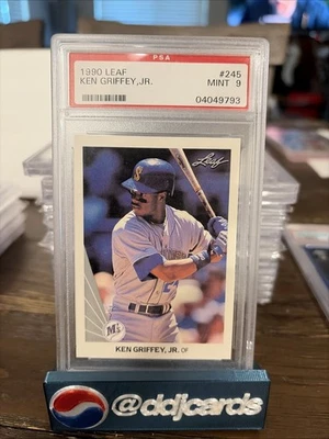1990 LEAF #245 KEN GRIFFY JR. MARINERS HOF PSA 9 - Imagem 1 de 3