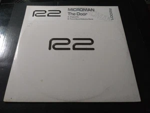 Microman – The Door VG+ Original UK Import 12 Single R2 Record 2000 ELECTRO - Picture 1 of 5