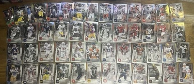 2025 Bowman Chrome University Football - Card Lot Of 51 1st Bowmans  - Image 1 of 4