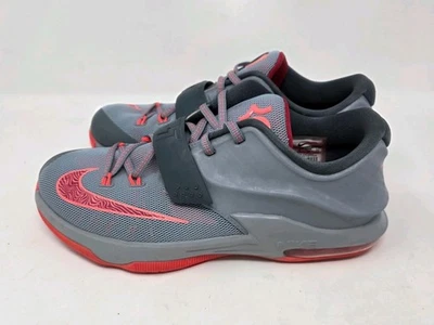 Nike Kevin Durant KD 7 Gray Shoes Size 7 Y Calm Before the Storm 669942-001 - Image 1 of 4