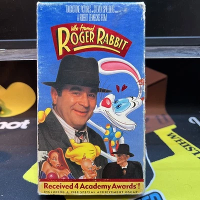 Who Framed Roger Rabbit (VHS 1997) Movie 940 Steven Spielberg Free Shipping - Image 1 of 4