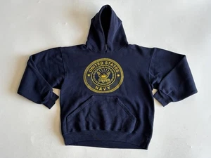 Sudadera con Capucha Soffe Estados Unidos Azul Marino Para Hombre Talla Mediana Azul Veterano Hecha en EE. UU. De Colección - Imagen 1 de 8