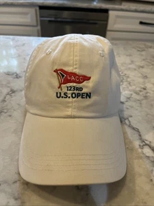 Ahead LACC 123rd US Open Hat USGA Member Adjustable White Golf Cap Classic Fit - Bild 1 von 7
