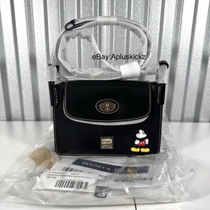 Borsa a tracolla 2025 Disney Parks Dooney & Bourke Topolino nera nuova con etichetta! - Foto 1 di 4