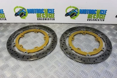 Discos de freno delanteros Triumph Trophy 1215 SE EBC MD817X 2012 a 2017 1200 B155 - Imagen 1 de 4