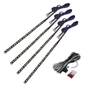 Raptor LED Light Strip Kit | 10in | Universal | 4 Per Kit | Colorshift RGB - Picture 1 of 2