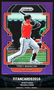 Trey Mancini 2022 Panini Prizm Purple Prizm Baltimore Orioles #107 - Picture 1 of 2