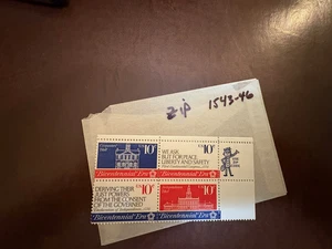 U.S. ZIP Plattenblock - 1543-46 - Ehren Militär - Kamm. versand! - Bild 1 von 1