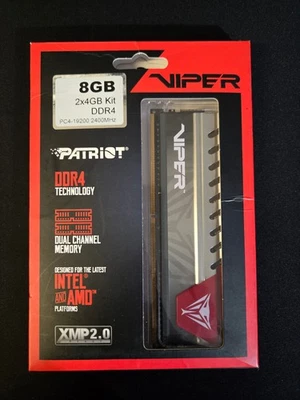 Patriot Viper Elite 8GB (2 x 4GB) DIMM PC4-19200 (DDR4-2400) Memory... - Image 1 of 4