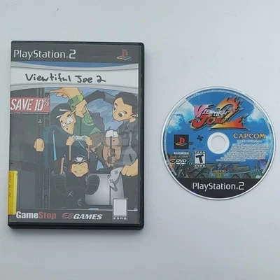 Viewtiful Joe 2 (Sony PlayStation 2, PS2 2004) No Manual Tested Working  - Image 1 of 4