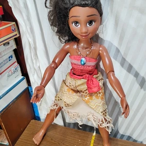 Disney Princess MY SIZE Posable Jointed Moana 32” Doll Jakks Pacific Beautiful! - Picture 1 of 2