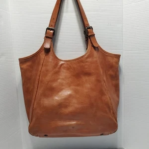 Vilenca Holland Leather Shoulder Bag Purse Brown - Picture 1 of 10