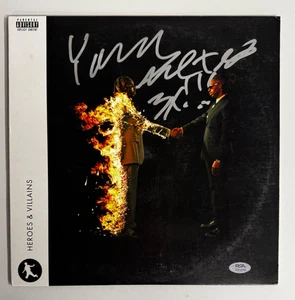 METRO BOOMIN signed auto (HEROES & VILLIANS) Album Vinyl RECORD LP COA PSA - Picture 1 of 4
