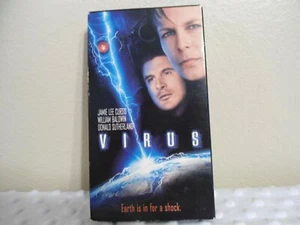 Virus VHS Tape Jamie Lee Curtis 1999 sehr guter Zustand! Science Fiction Horror - Bild 1 von 6