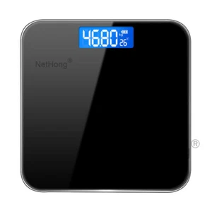 Electronic Digital Bathroom Scales 180KG Body Weight Weighing Scale LCD Display - Picture 1 of 12