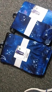 2 Pairs Celestial Night Women’s Size 3X Navy Blue Sleep Pants With Pockets - Picture 1 of 7