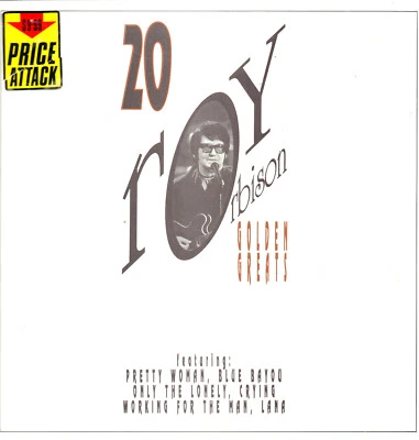 Roy Orbison - 20 Golden Greats, Aus compilation LP, 1989. Excellent condition - Image 1 of 4