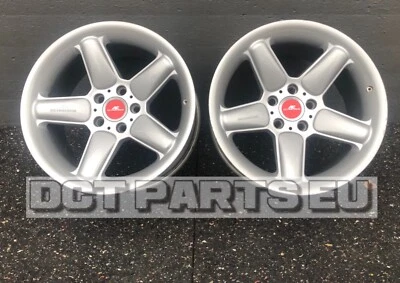 ❤️❤️2 OEM  BMW ALLOY WHEELS 5x120 AC SCHNITZER TYPE 2 Deep concave 10x18❤️❤️ - Image 1 of 4