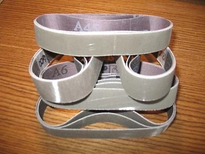 15pc 3/4 x 12" 3M Trizact sanding belts, for Worksharp Ken Onion knife sharpener