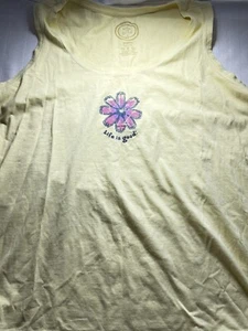 Life is Good Shirt, Girl's XL, Love Light Sleeveless Tee, Heart - Picture 1 of 3