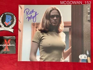 Foto firmada autografiada de Rose McGowan de 8x10 Scream Tatum Beckett certificado de autenticidad horror - Imagen 1 de 3