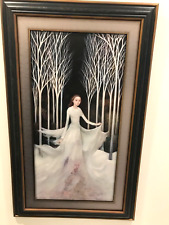 Alla Tsank Limited Edition Giclee Print "Snow Angel" #8/19