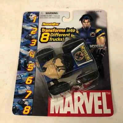 Marvel Wolverine Regener8'rs Transforming Monster Truck 4x4 Superhéroe Juguete 2003 Foto 1 de 2