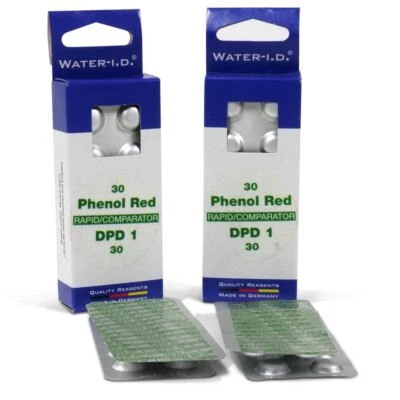 POOL-I.D. 2 Stk. Refill Ersatztabletten für Tester Chlor pH | = 120 Tabl. von Pool I.D.