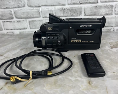 Canon E700 8mm Video Camcorder, Canovision 8 PARTS ONLY NOT Tested - Image 1 of 4