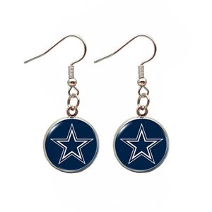 NFL Football Team Dallas Cowboys Dangle Earrings Fashion Gift US STOCK ship fast