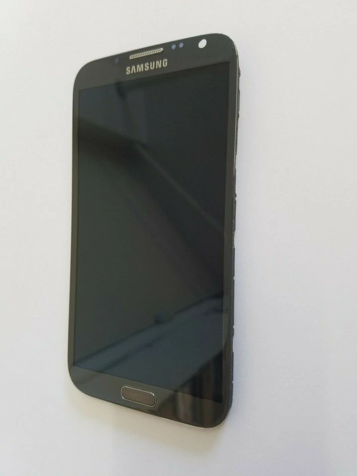 Gray LCD Digitizer Phone Touch Screen For Samsung Galaxy Note 2 SGH-i317 At&t - Image 1 of 4