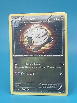 Pokemon Card - Dragon Vault 7/20 - SHELGON (holo-foil) - (LP/NM)