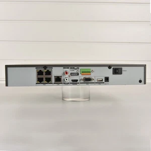Hikvision 4CH 4 PoE 4K NVR DS-7604NXI-K1/4P AcuSense Network Video Recorder Lot - Picture 1 of 15