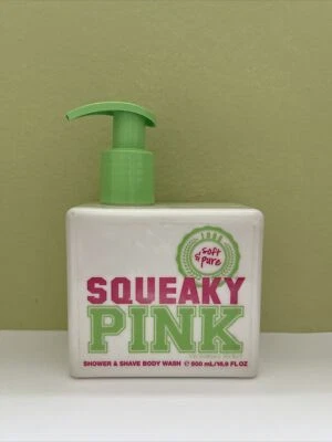 (1) Victoria's Secret Jabón Corporal Rosa SUAVE Y PURO Ducha y Afeitado 16.9oz NUEVO Foto 1 de 2