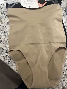 2 Shaping High Waisted Ladies Briefs - Picture 1 of 6