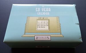 Restoration Hardware Vintage The 50 Year Calendar Retired
