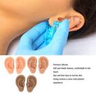 3 Pairs Soft Silicone Ear Model Reusable Flexible Ears 3 Colors Artificial