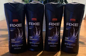 AXE Phoenix Body Wash for Men 12 Hr Scent Crushed Mint &Rosemary 16oz -Pack of 4 - Bild 1 von 4
