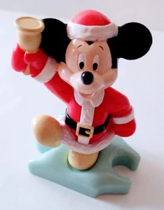 Estatuilla de Mickey Mouse de McDonald's Happy Meal de Mickey's Once Upon A Christmas--2000 - Imagen 1 de 4