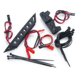 Kit luci LED anteriori posteriori aggiornamento per RC 1/10 Traxxas SLASH 4X4 VXL XL-5 - Foto 1 di 14