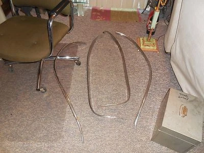 Juego completo 1958 Cadillac 4 puertas cupé DeVille molduras de apertura de rueda bonito Foto 1 de 4