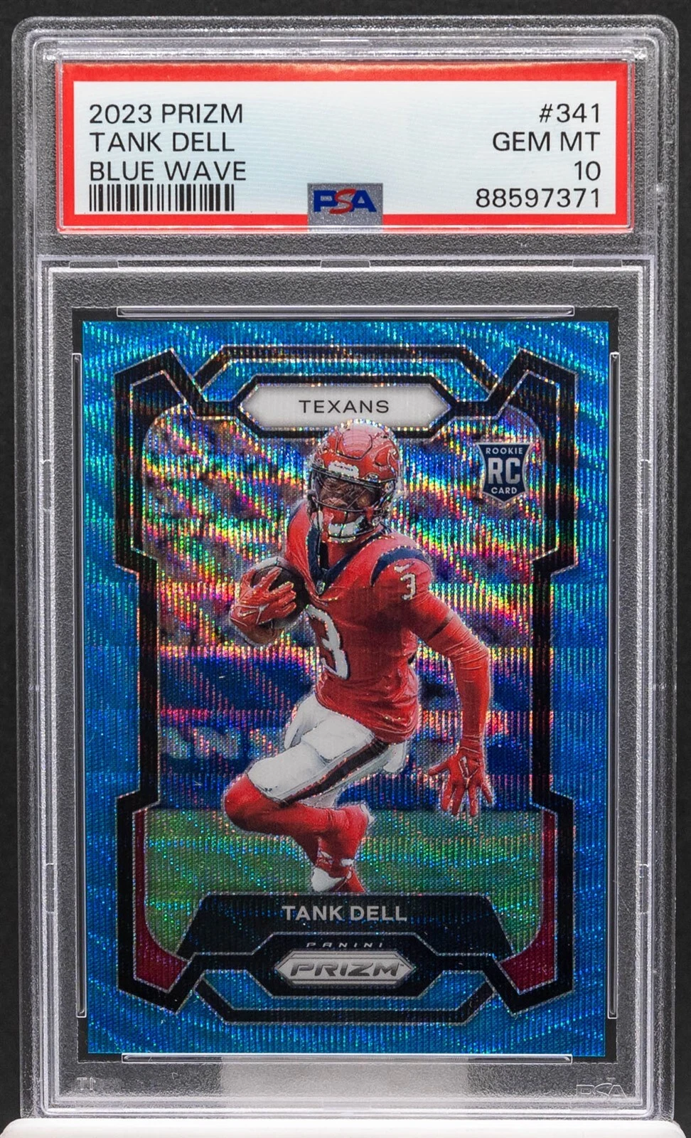 Tank Dell 2023 Prizm #341 Blue Wave /199 Price Guide - Sports Card Investor