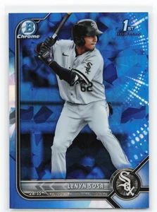 Bowman Chrome Prospects Sapphire 2022 1st BCP-76 Lenyn Sosa - Imagen 1 de 2
