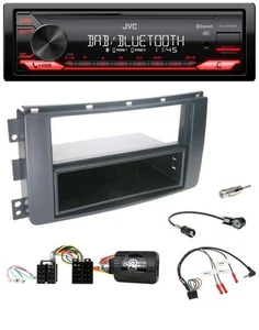 JVC Bluetooth USB DAB Lenkrad Autoradio für Smart ForFour 2004-2006 schwarz - Bild 1 von 10