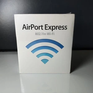 Apple AirPort Express 802.11n Wi-Fi Model No. A1264 Mac + PC Neu OVP Verschweißt - Afbeelding 1 van 4