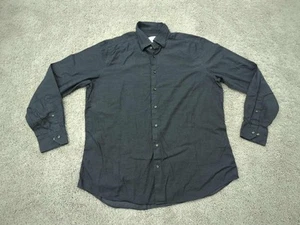 Emanuel Berg Hemd Herren XL dunkelgrau Modern Fit Langarm Knopfleiste Polen - Bild 1 von 10