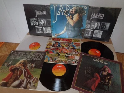 4xLPs JANIS JOPLIN - GREATEST HITS/CHEAP THRILLS/PEARL/JANIS blues-rock hippie - Bild 1 von 4