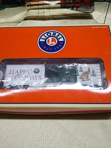 Lionel New 6-36850 Santa and Snowman Tag Boxcar NIB - Picture 1 of 9