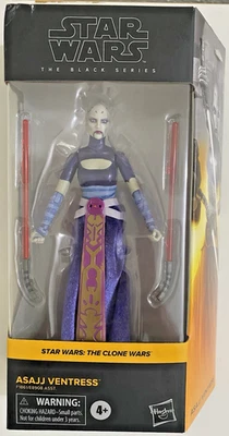 Figura de acción Hasbro Star Wars The Black Series Asajj Ventress 6" (F1861) Foto 1 de 4